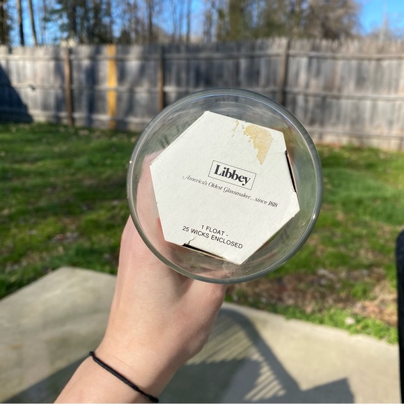NEW 80’s Vintage Libbey Crystal Candle - Picture 3 of 6